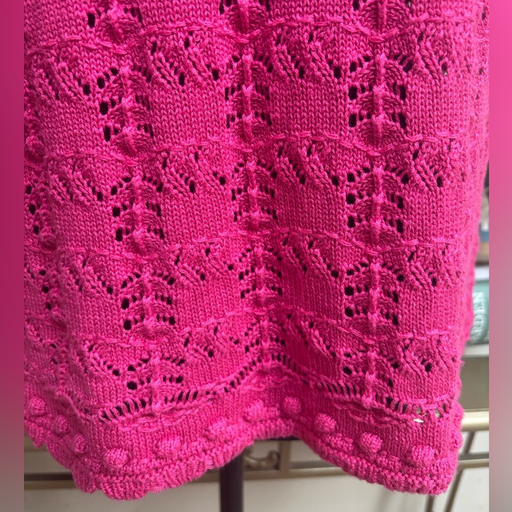 Anthropologie Pink Lace Blouse - Picture 5 of 9